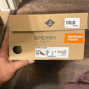 Sperry Men's Linen Casual Shoes - Never Worn